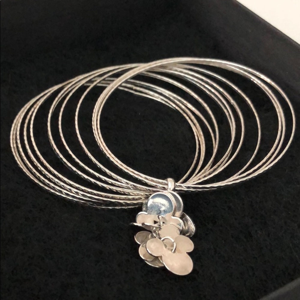 SILVER DISNEY MICKEY MOUSE BANGLES - Picture 2 of 8